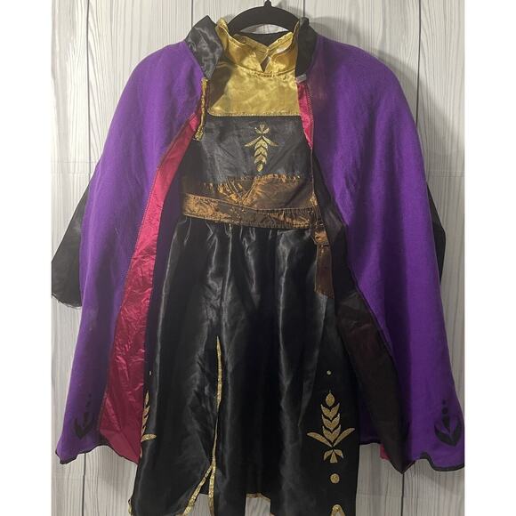 Disney Frozen II Anna Deluxe Costume Anna Adventure Dress Sz Child 4-6X - Picture 1 of 6